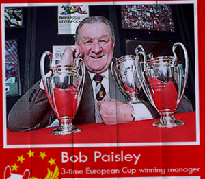 Bob Paisley, winner of 3 of Liverpool's 5 European Cups
