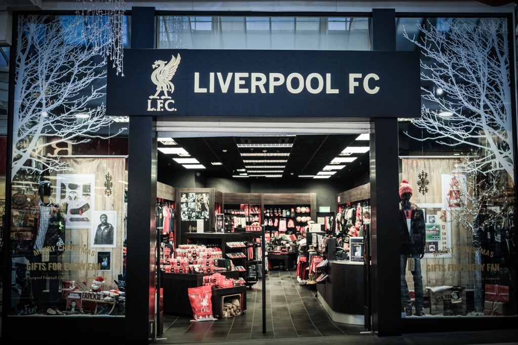 Liverpool's new store at Birkenhead, officially opened by Simon Mignolet