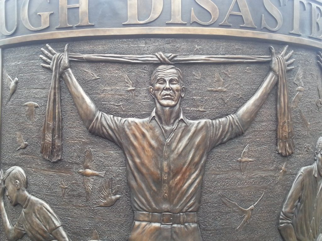 The Hillsborough Monument in Liverpool city centre