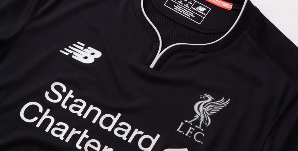 liverpool fc jersey black