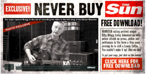 Billy Bragg - Never Buy The Sun