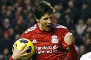 Torres scored Liverpool's equaliser