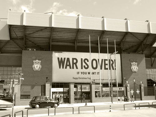 War is over - Merry Christmas