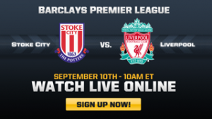 Stoke Liverpool on foxsoccer.tv in the US