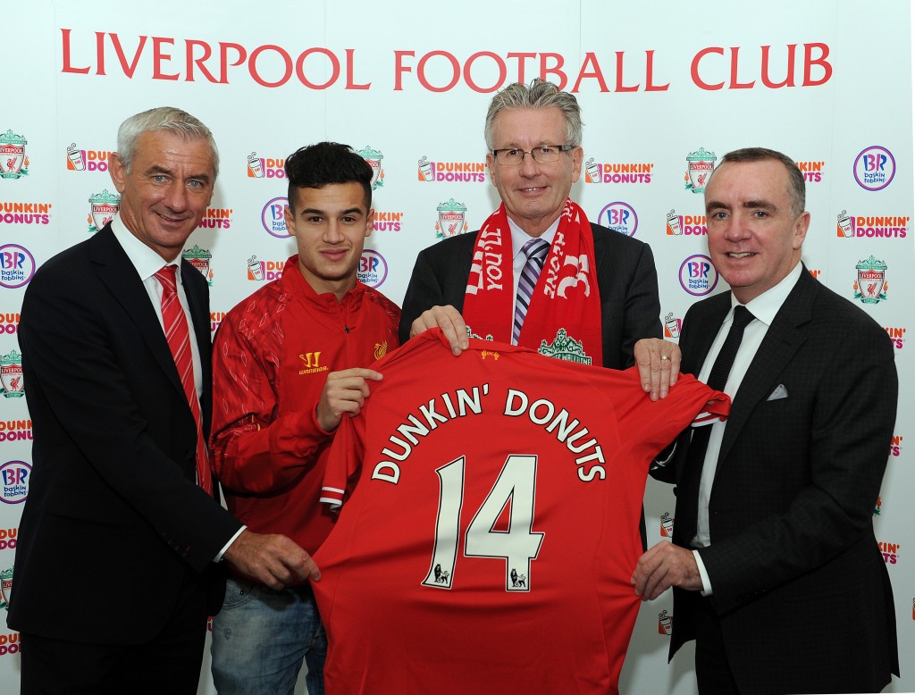 Rushie, Coutinho, Jordan Henderson's shirt, Nigel Travis and Ian Ayre