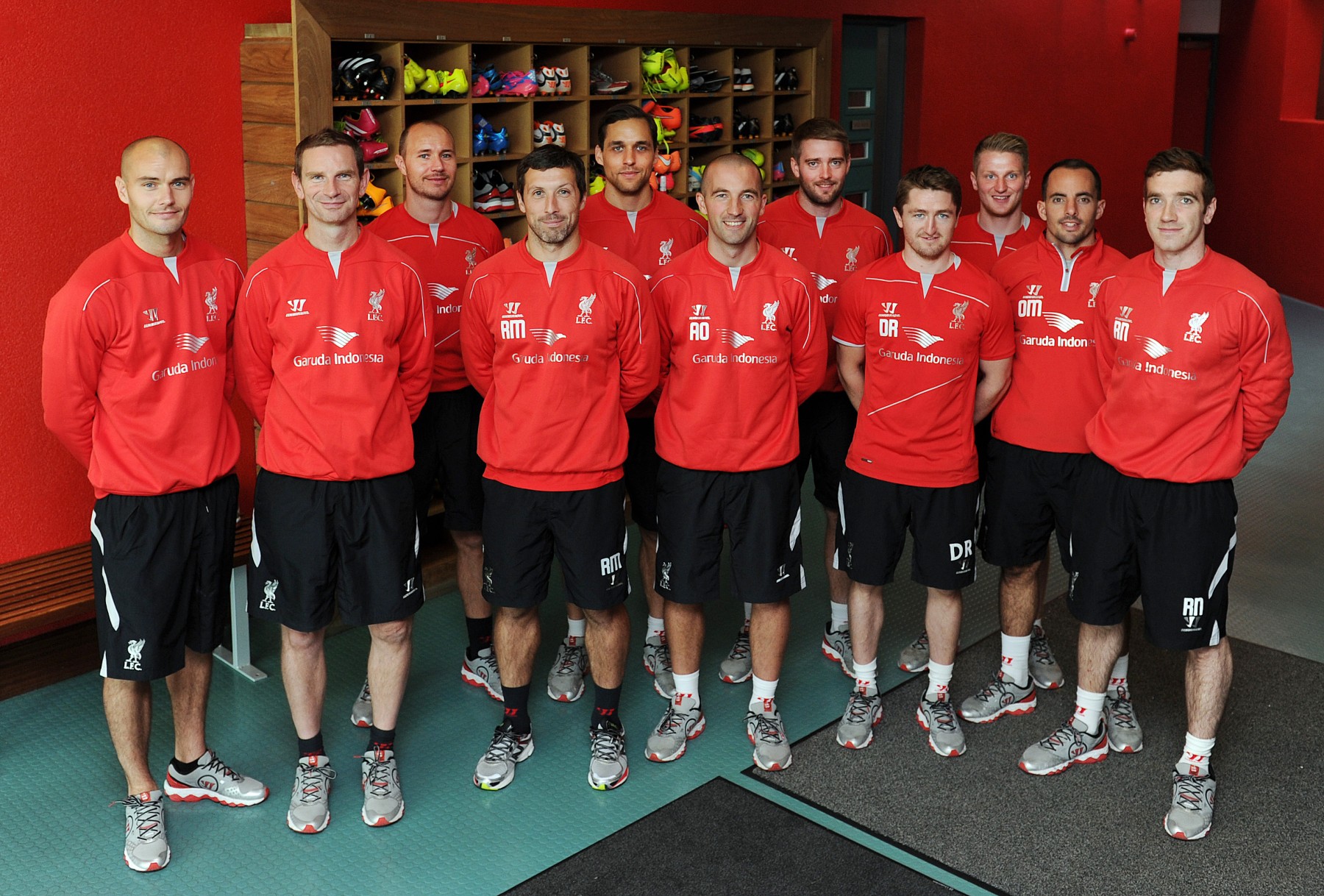 From left James Morton, Barry Drust, Jordan Milsom, Ryland Morgans, Tom Brownlee, Andy O'Boyle, Patrick Orme, Dave Rydings, Liam Anderson, Olly Morgan and Rob Naughton