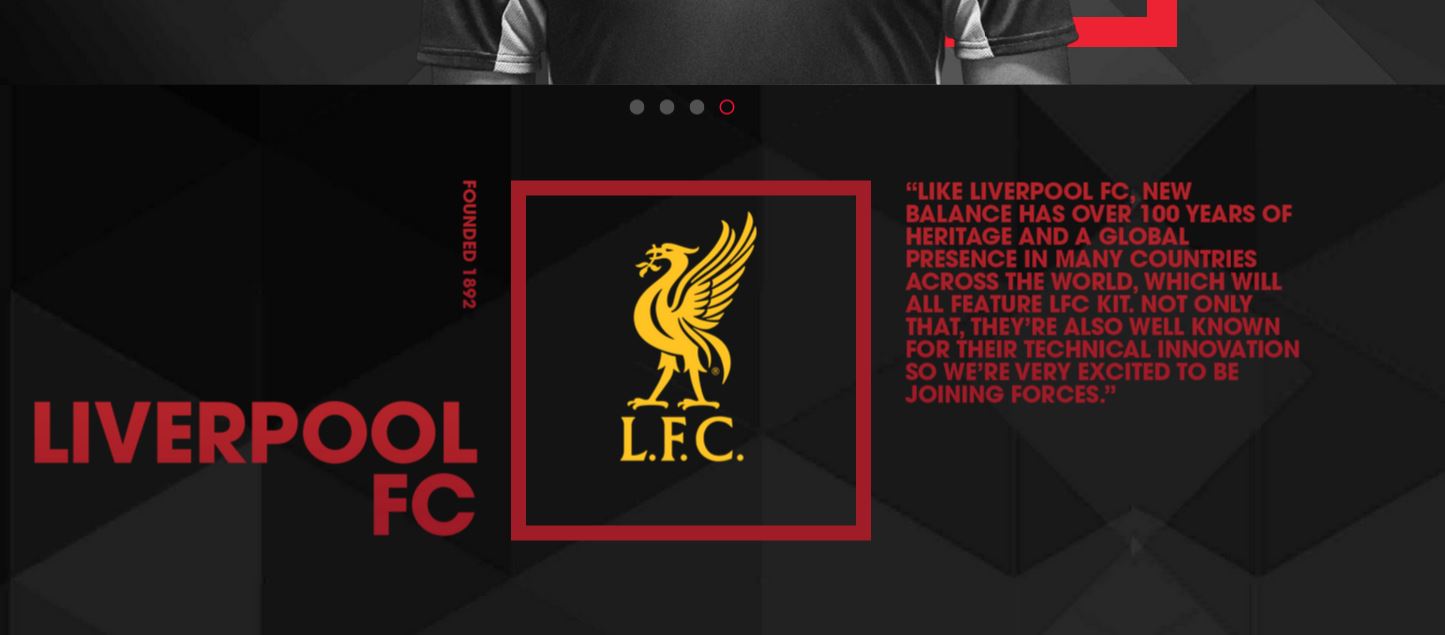 New Balance Football and Liverpool FC