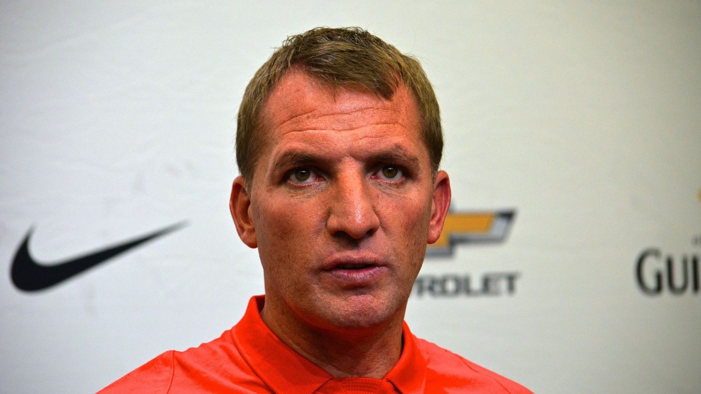 Brendan Rodgers (Image: Geoffrey Hammersley (Brendan Rodgers) [CC BY-SA 2.0 (http://creativecommons.org/licenses/by-sa/2.0)], via Wikimedia Commons" )